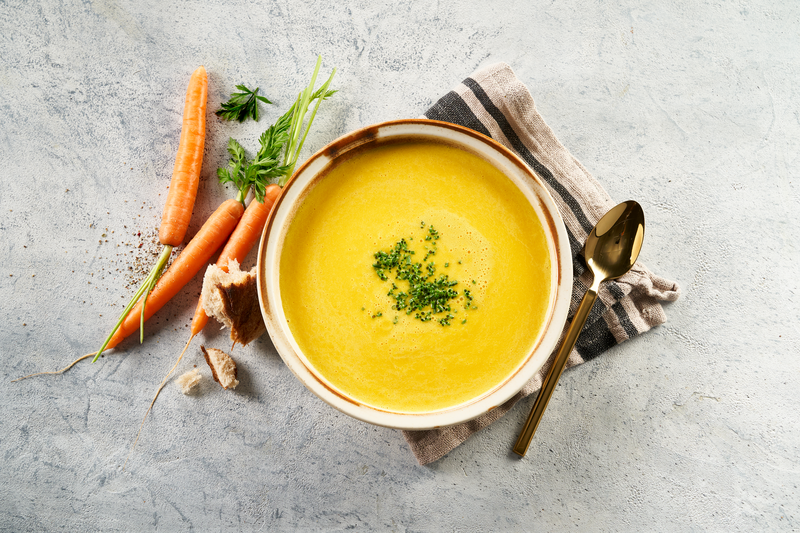 Warm, hearty leftover vegetable soups 