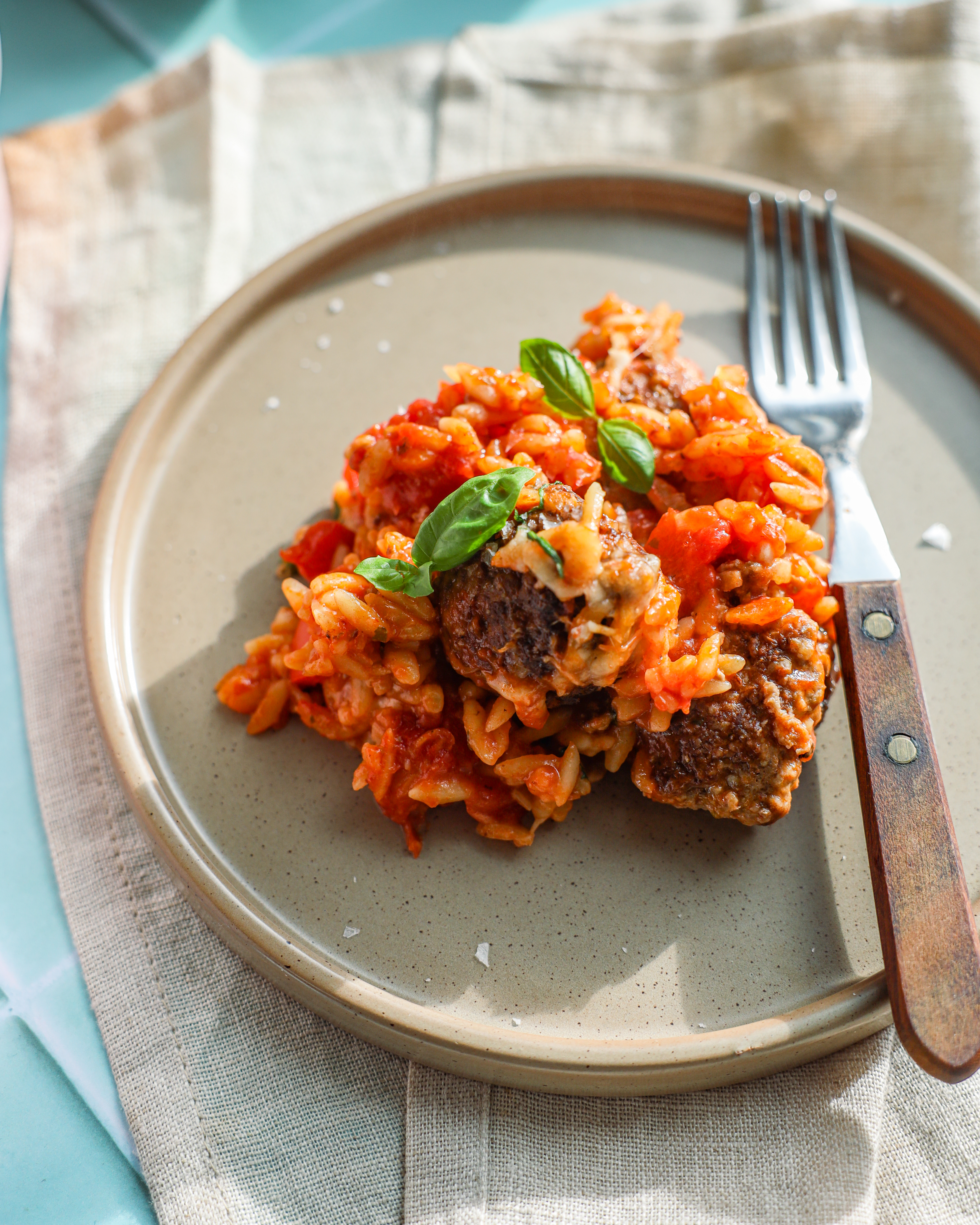Oven-baked pasta