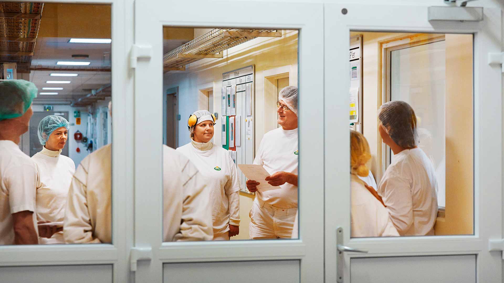 Inside Arla's dairy