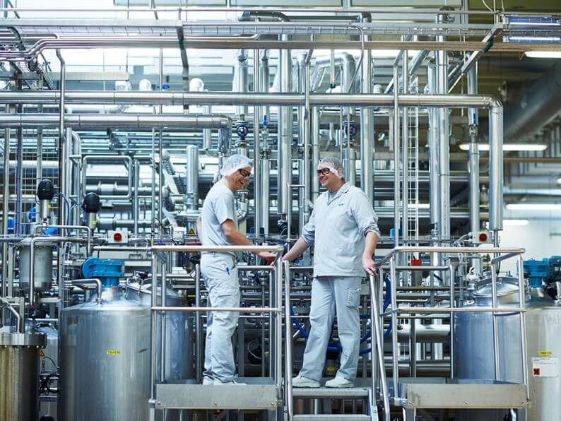 Inside of a dairy