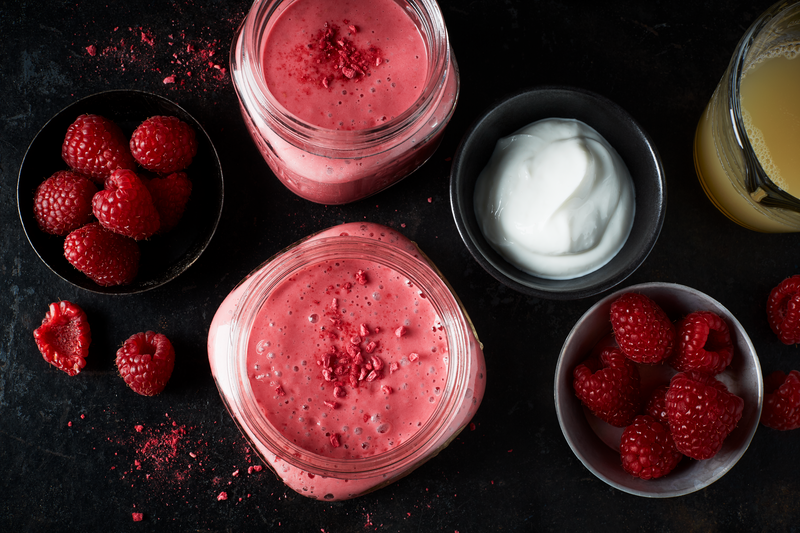 Protein smoothies and ice creams
