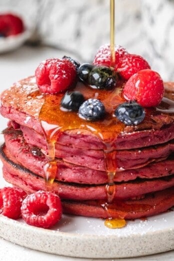 Pink Pancakes.