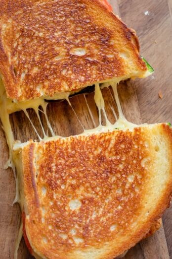 Roasted Veggie Grilled Cheese.