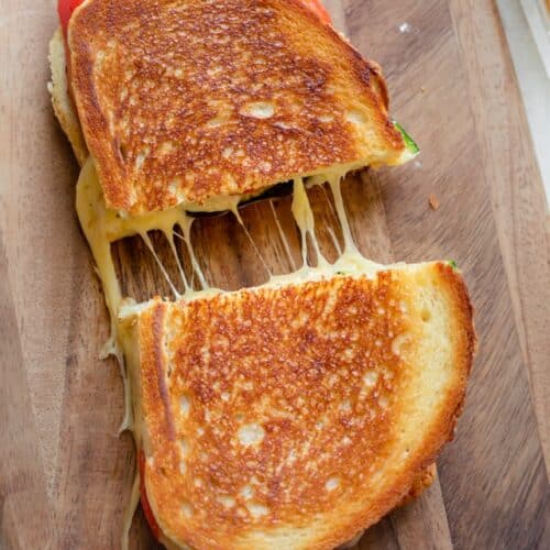 Roasted Veggie Grilled Cheese.