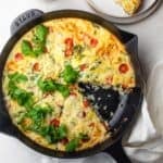 Vegetable Frittata.