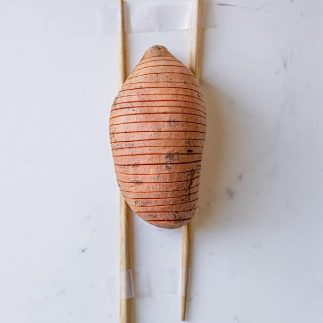 After slicing.