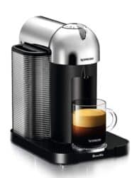 Nespresso Vertuo Coffee and Espresso Machine by Breville, Chrome