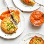 Cauliflower Fritters.