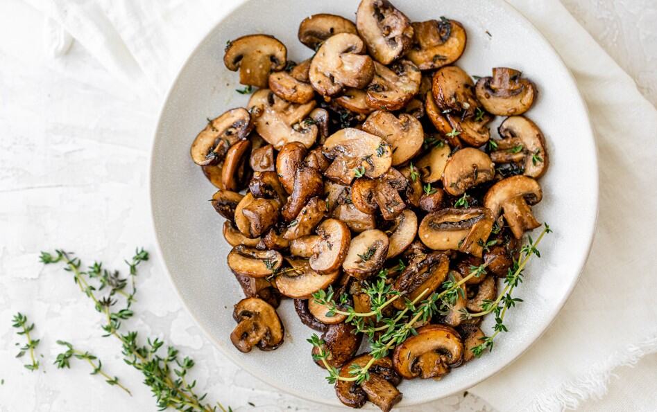 Sauteed Mushrooms.