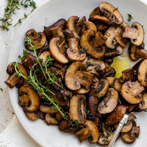 Sauteed Mushrooms.