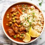 Peas and Carrots Stew.