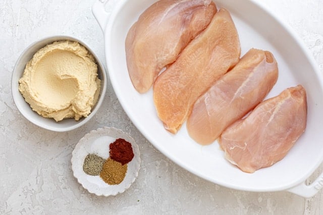 The ingredients to make the recipe
