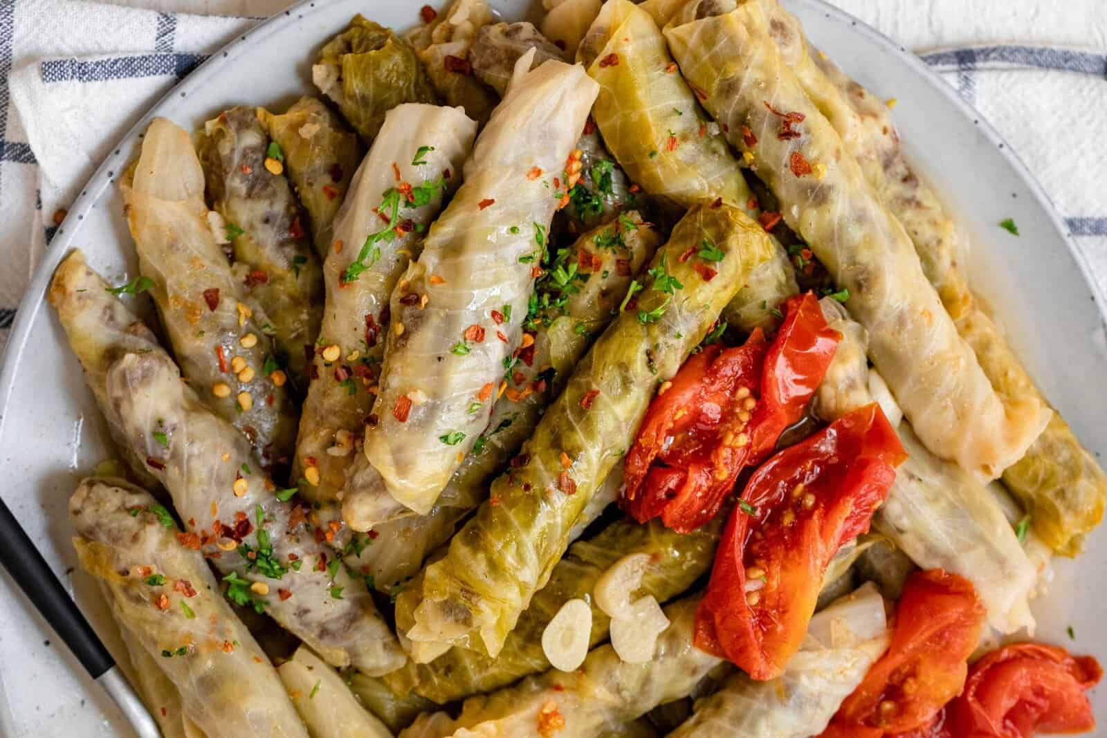 Stuffed Cabbage Rolls.