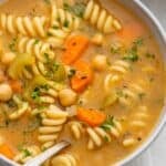 Chickpea Noodle Soup.