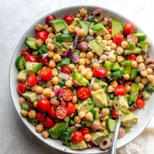 Chickpea Salad.