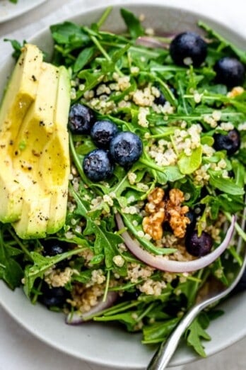 Avocado Blueberry Salad.