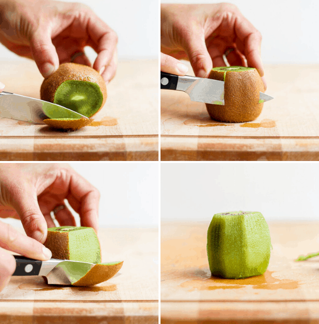 Show the knife method cutting tutorial step by step