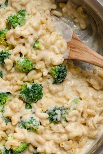 Broccoli Mac and Cheese.