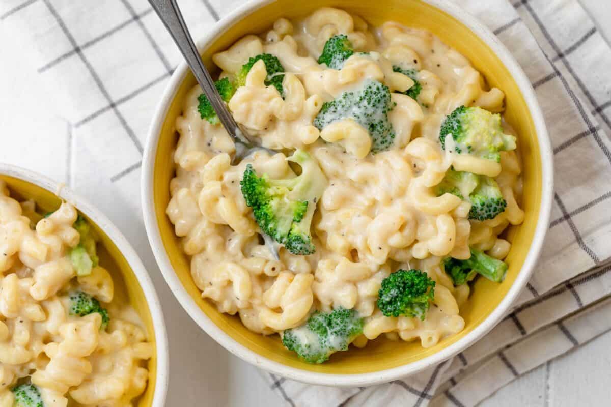 Broccoli Mac and Cheese.
