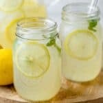 Homemade Lemonade.