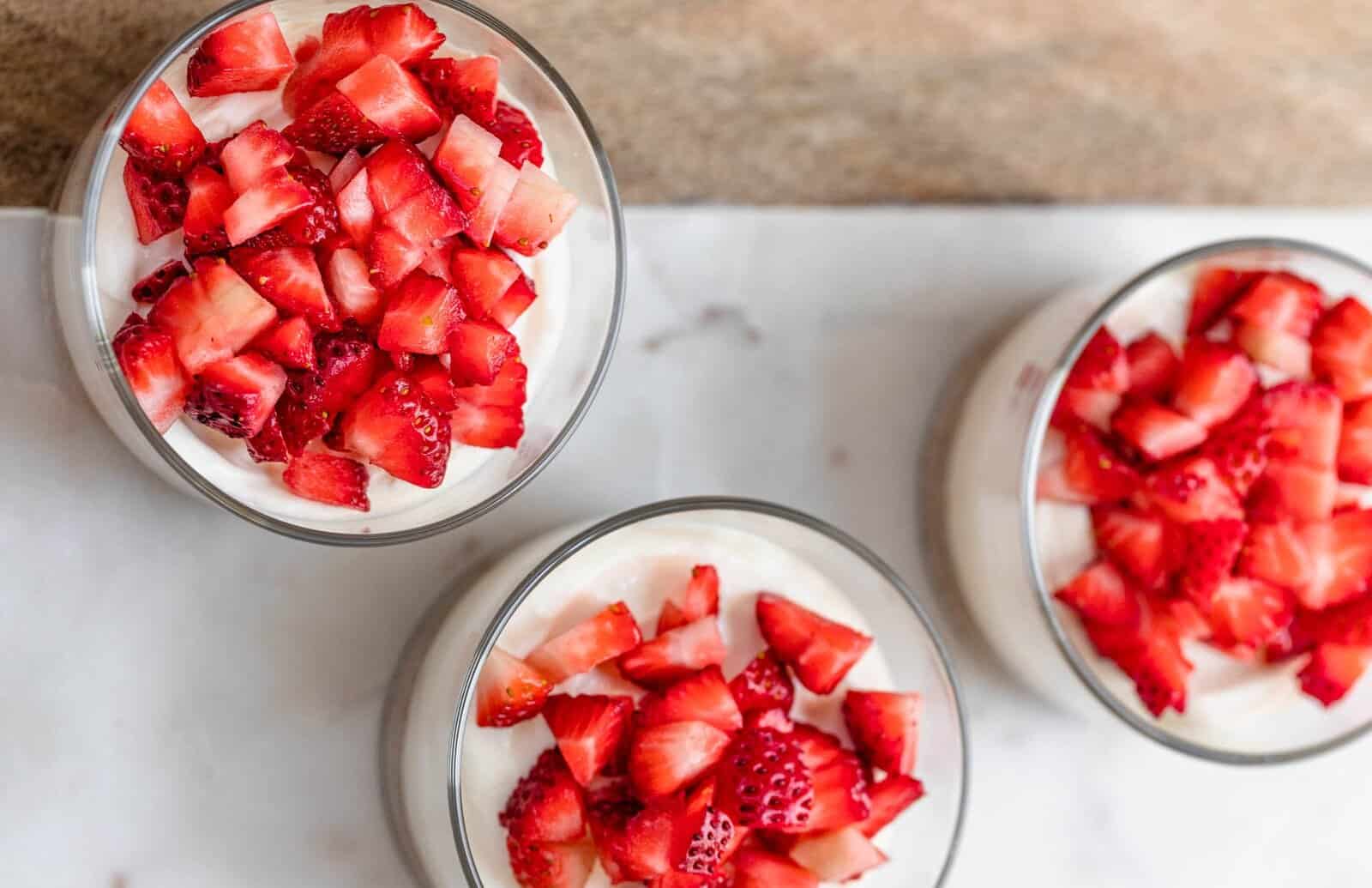 No Bake Cheesecake Cups.