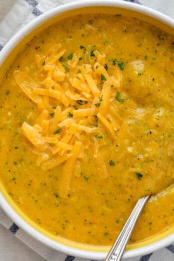 Broccoli and Cheese Soup.