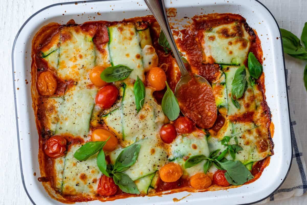 Zucchini Ravioli.