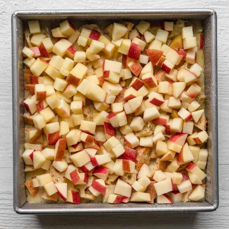 Add apples.
