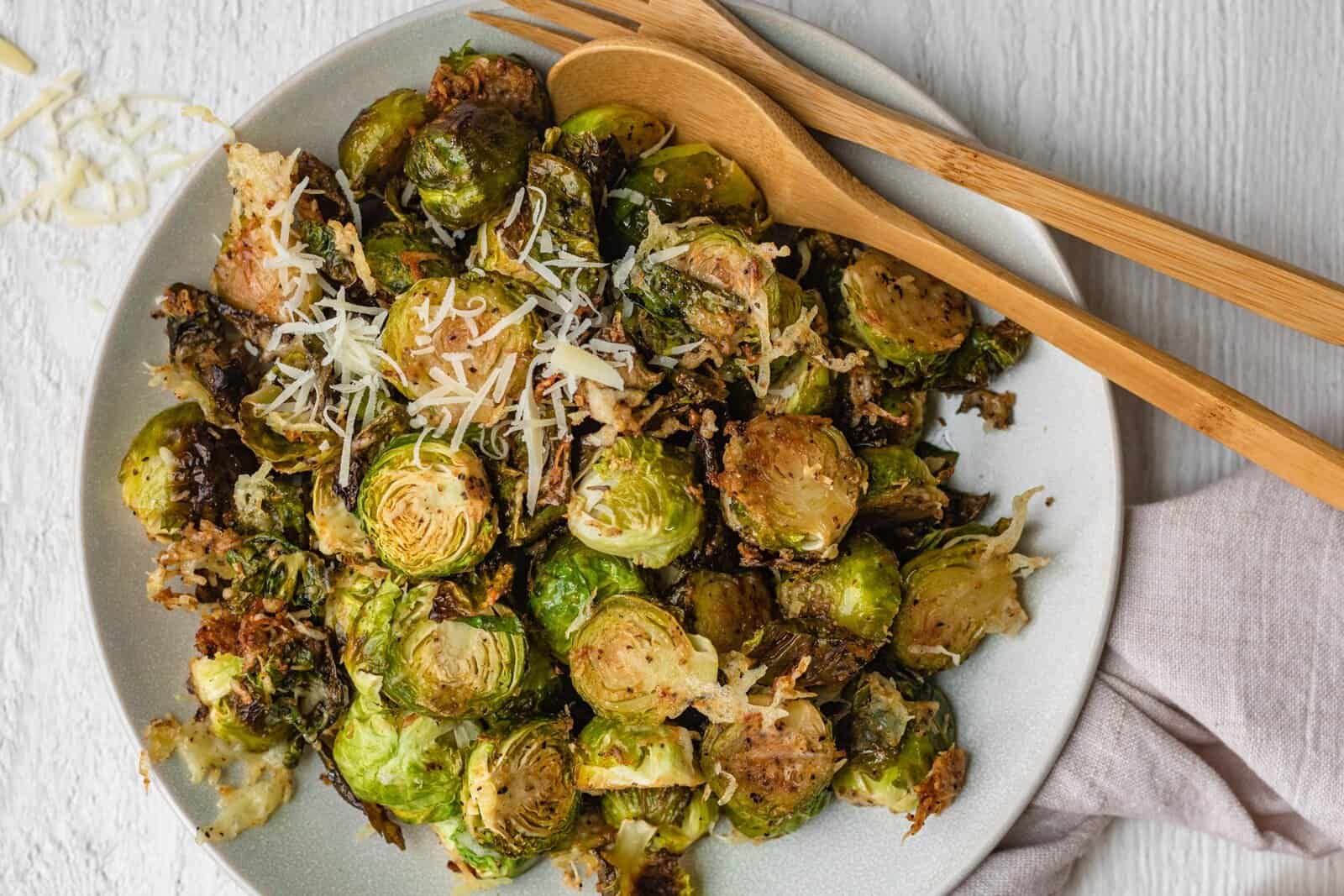 Parmesan Brussels Sprouts.