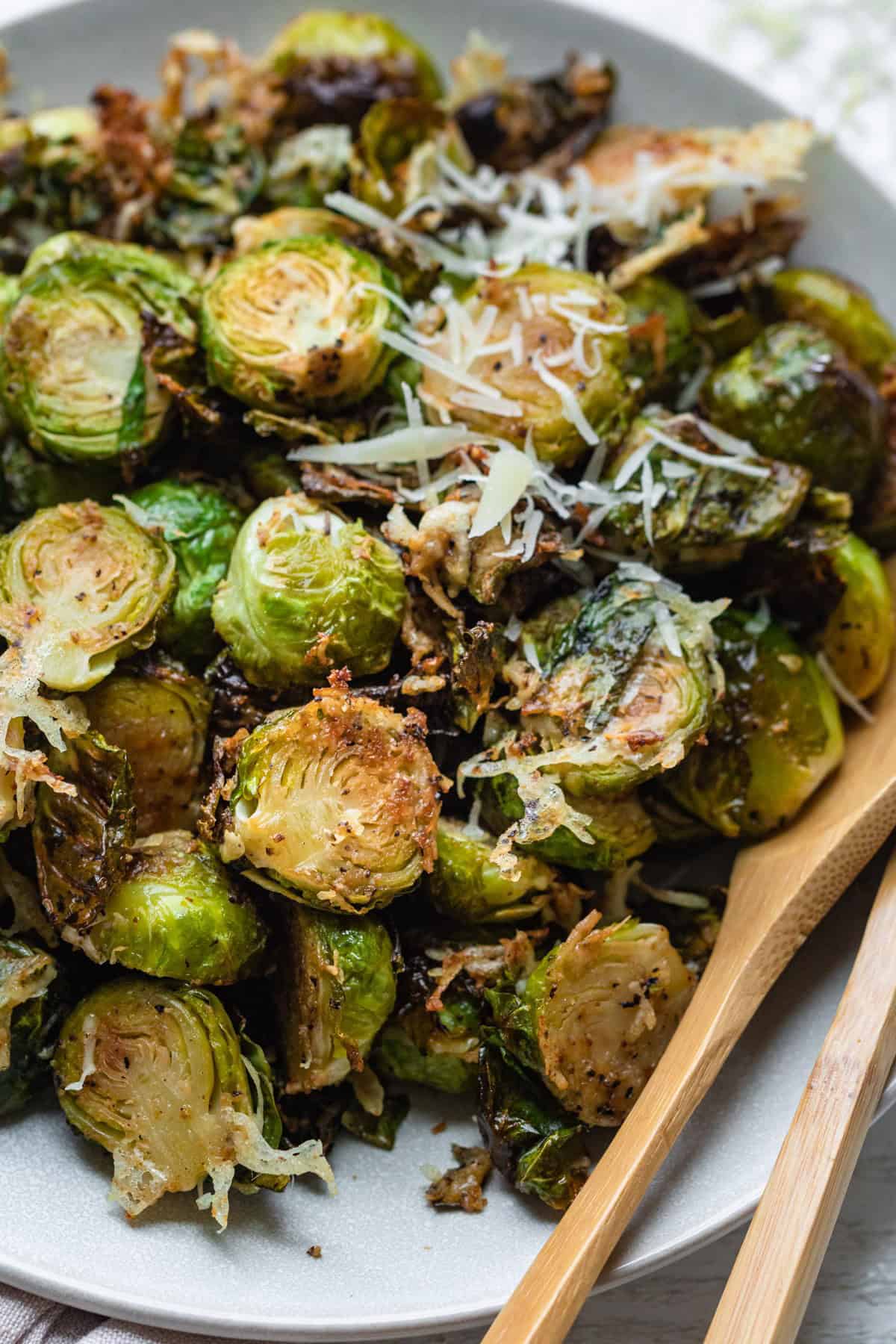 Parmesan Brussels Sprouts.