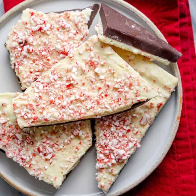 Chocolate Peppermint Bark.