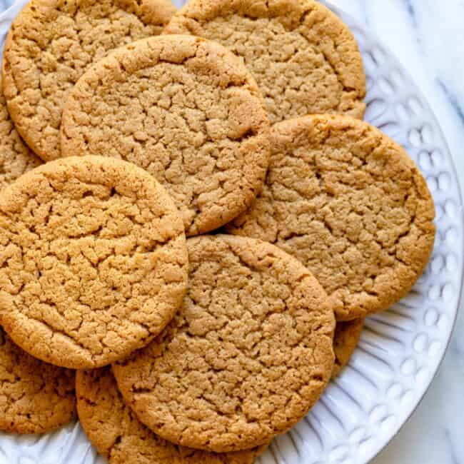 Ginger Snap Cookies.