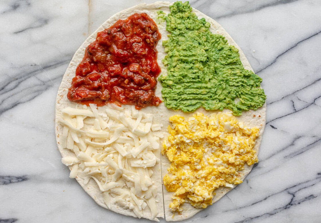 Breakfast Tortilla Wrap.