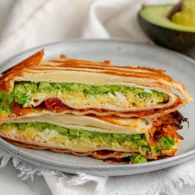 Breakfast Tortilla Wrap.