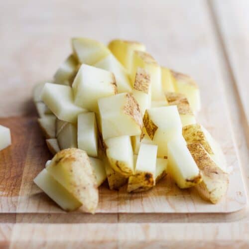 How to Cut a Potato.