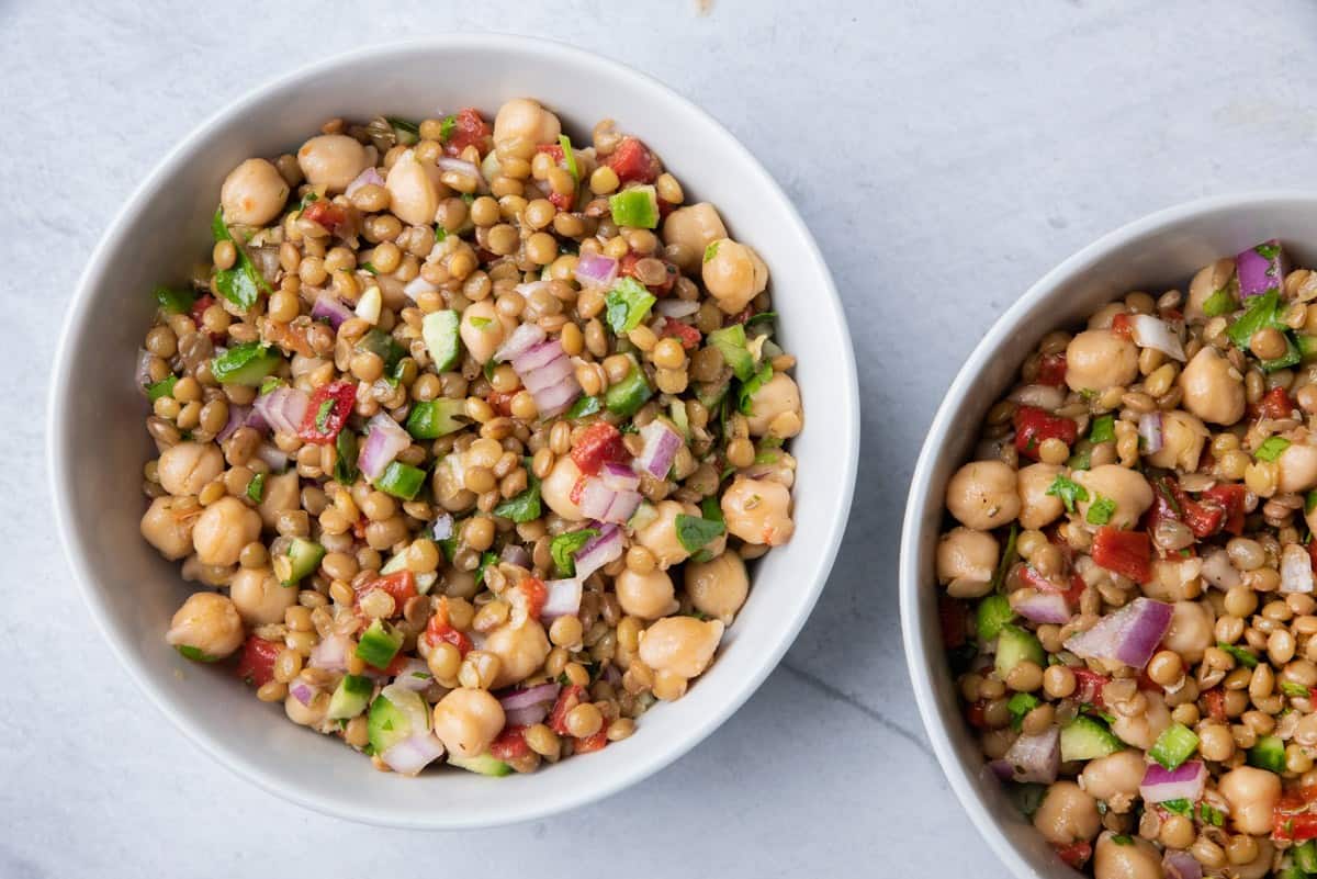 Lentil Salad.