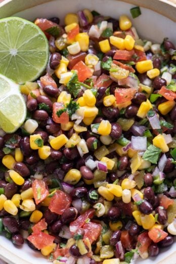 Black Bean Salsa.