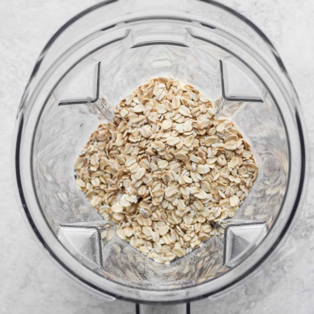 Oats in a blender.