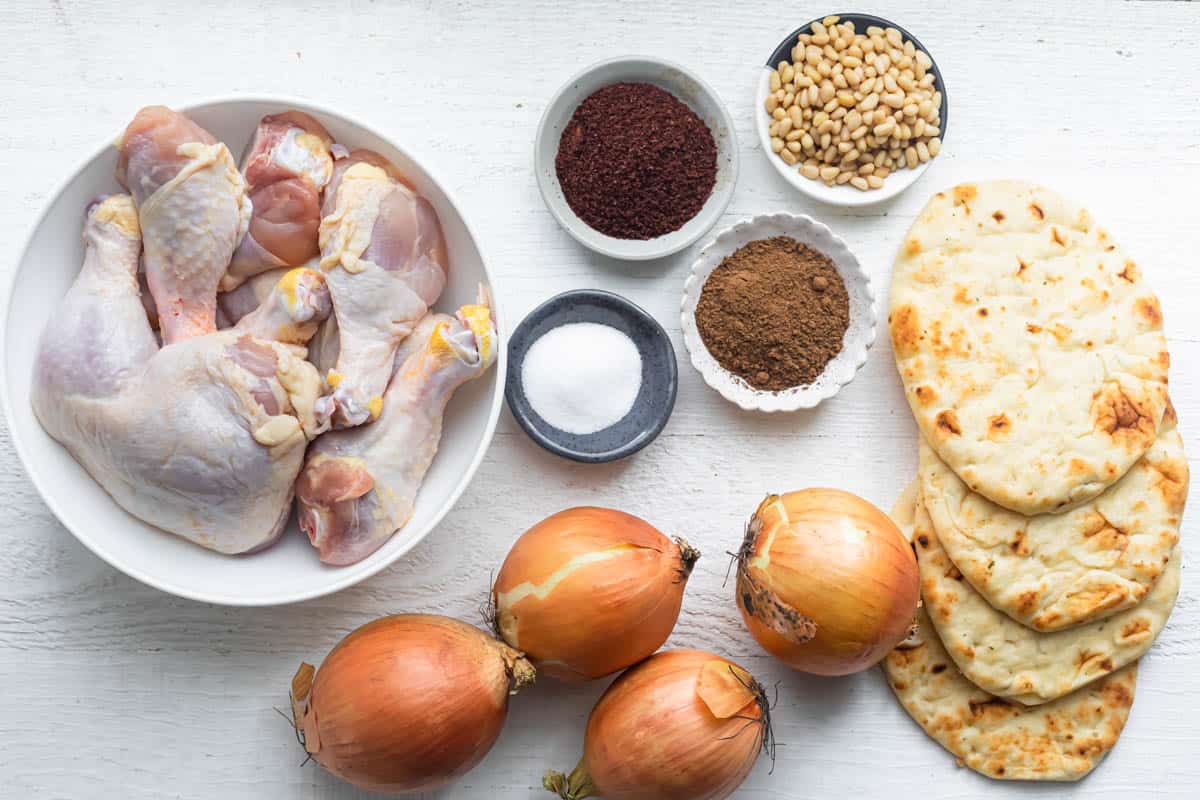 Ingredients to make the recipe