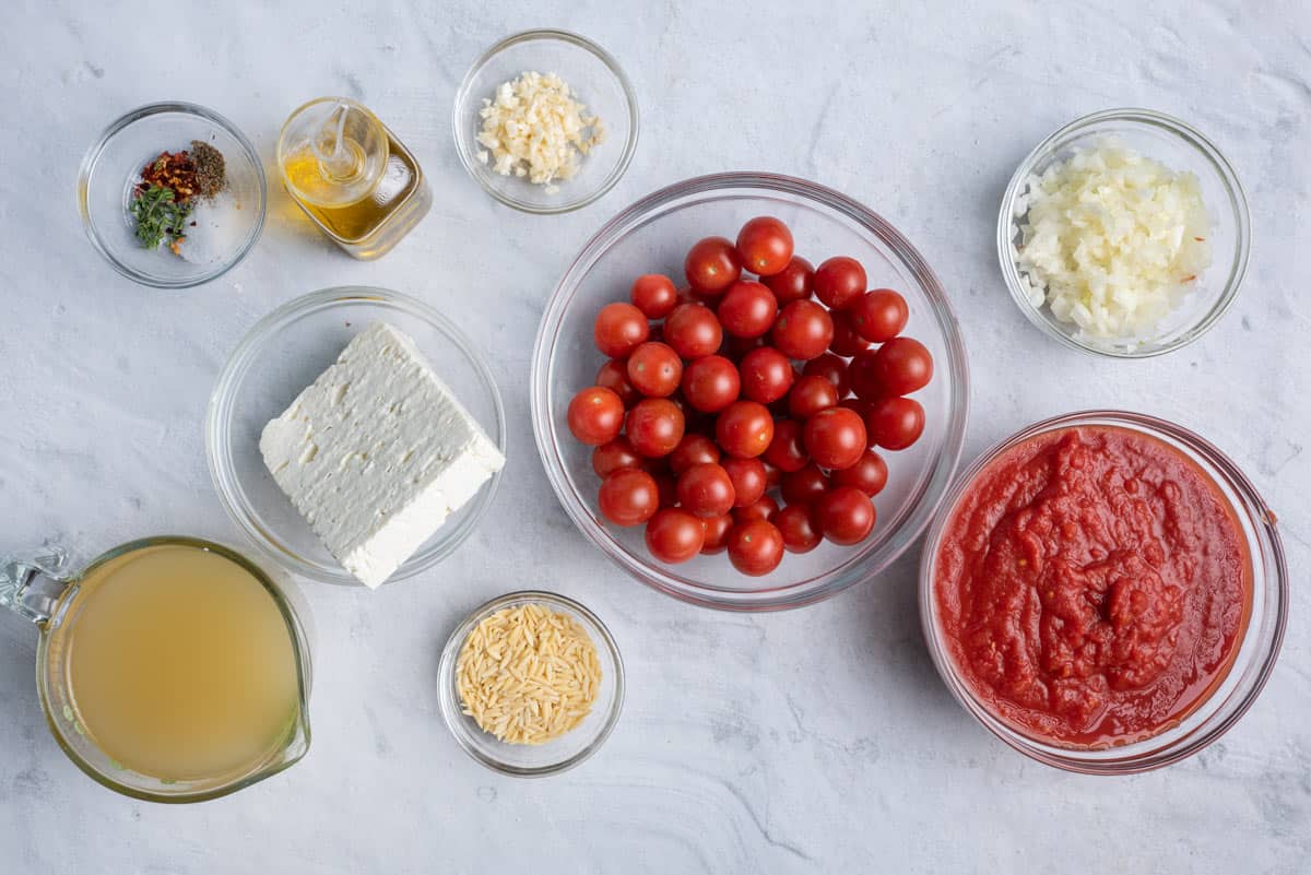 Ingredients to make the recipe