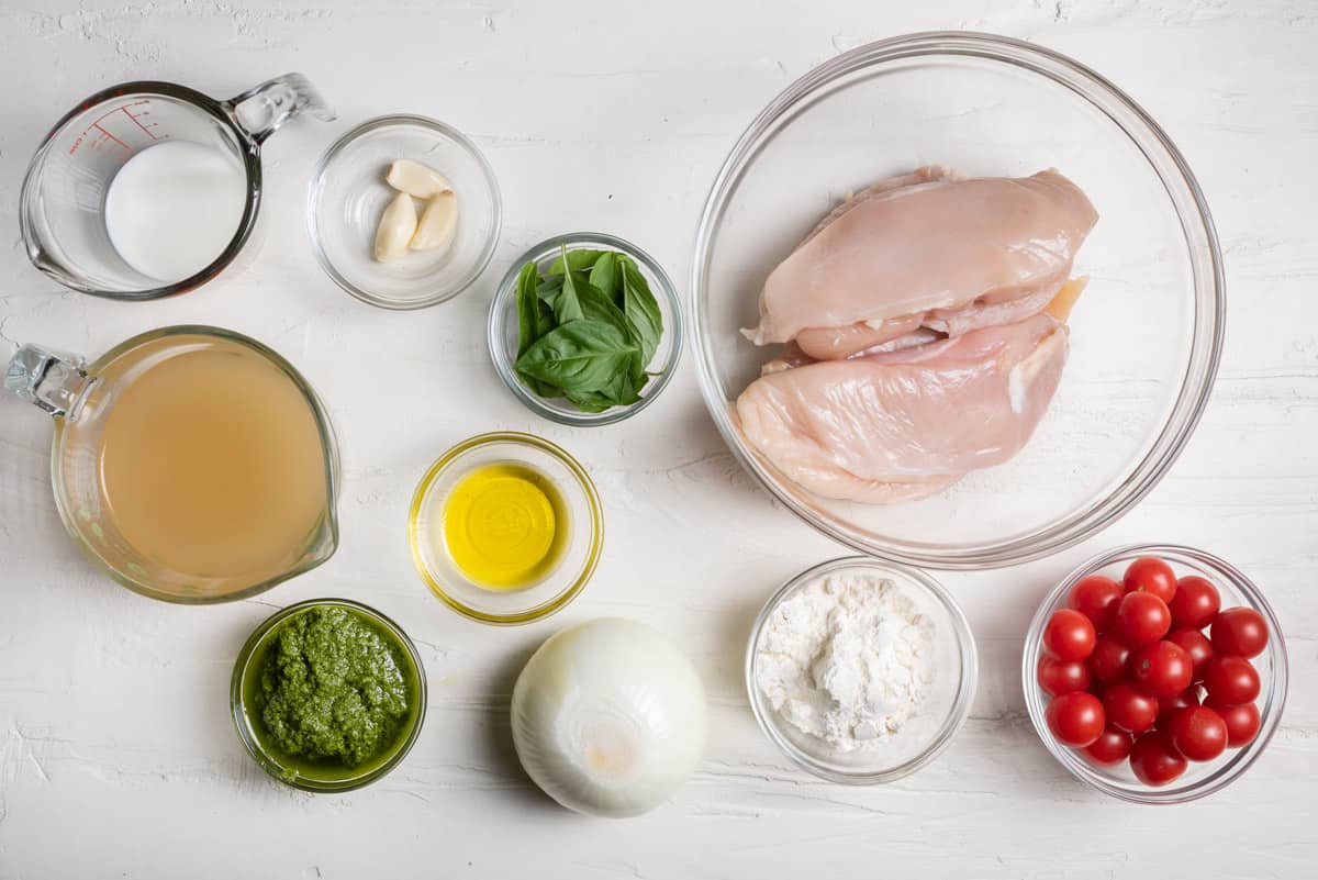 Ingredients to make the recipe