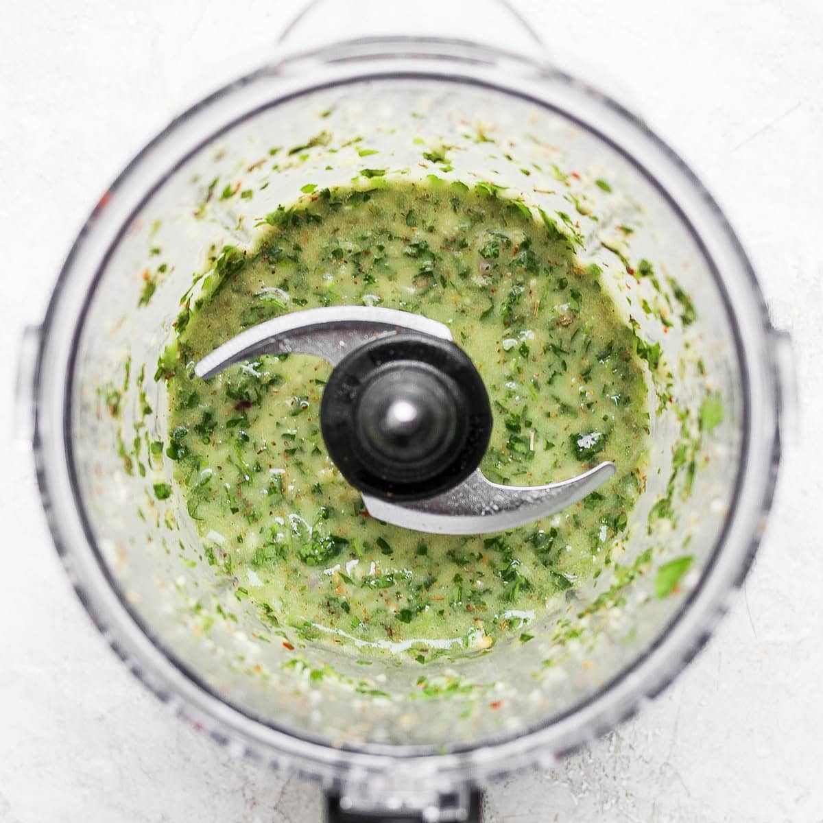 Final mixture in food processor.