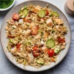 Shrimp Orzo Salad.