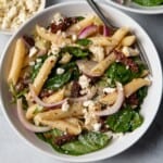 Spinach Pasta Salad.