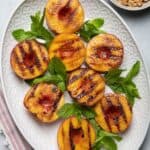 Grilled Peaches.