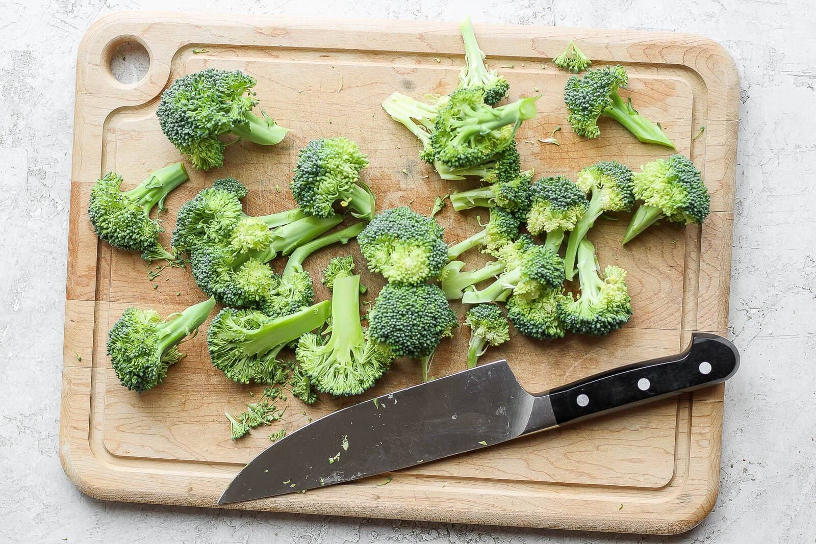 How to Cut Broccoli.