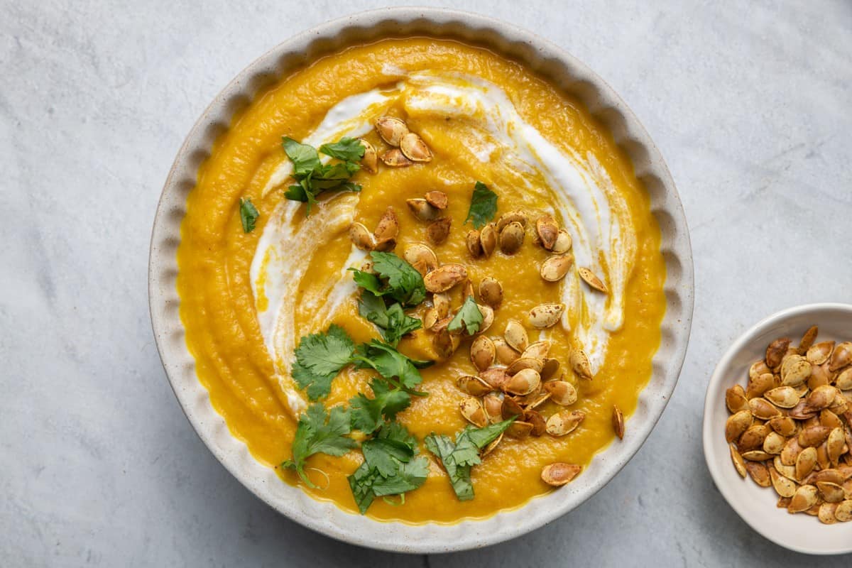 Acorn Squash Soup.