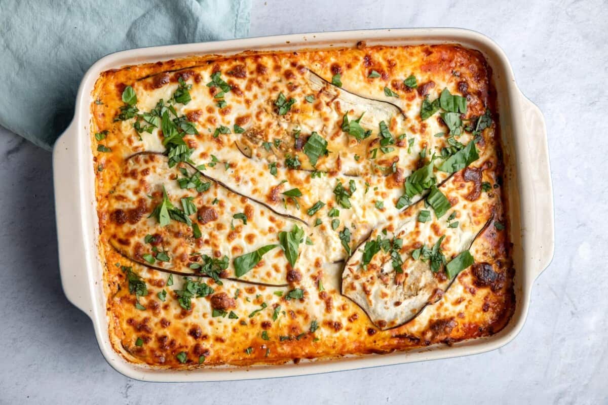 Eggplant Lasagna.