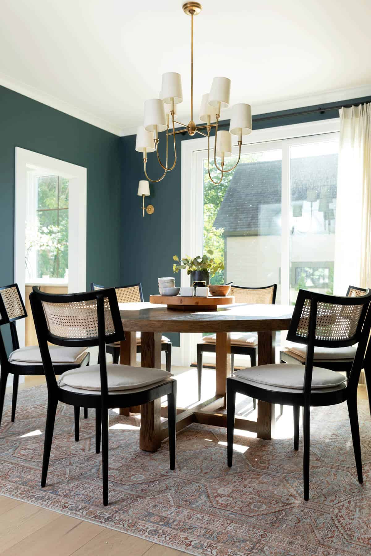 Dining room in Jawad home