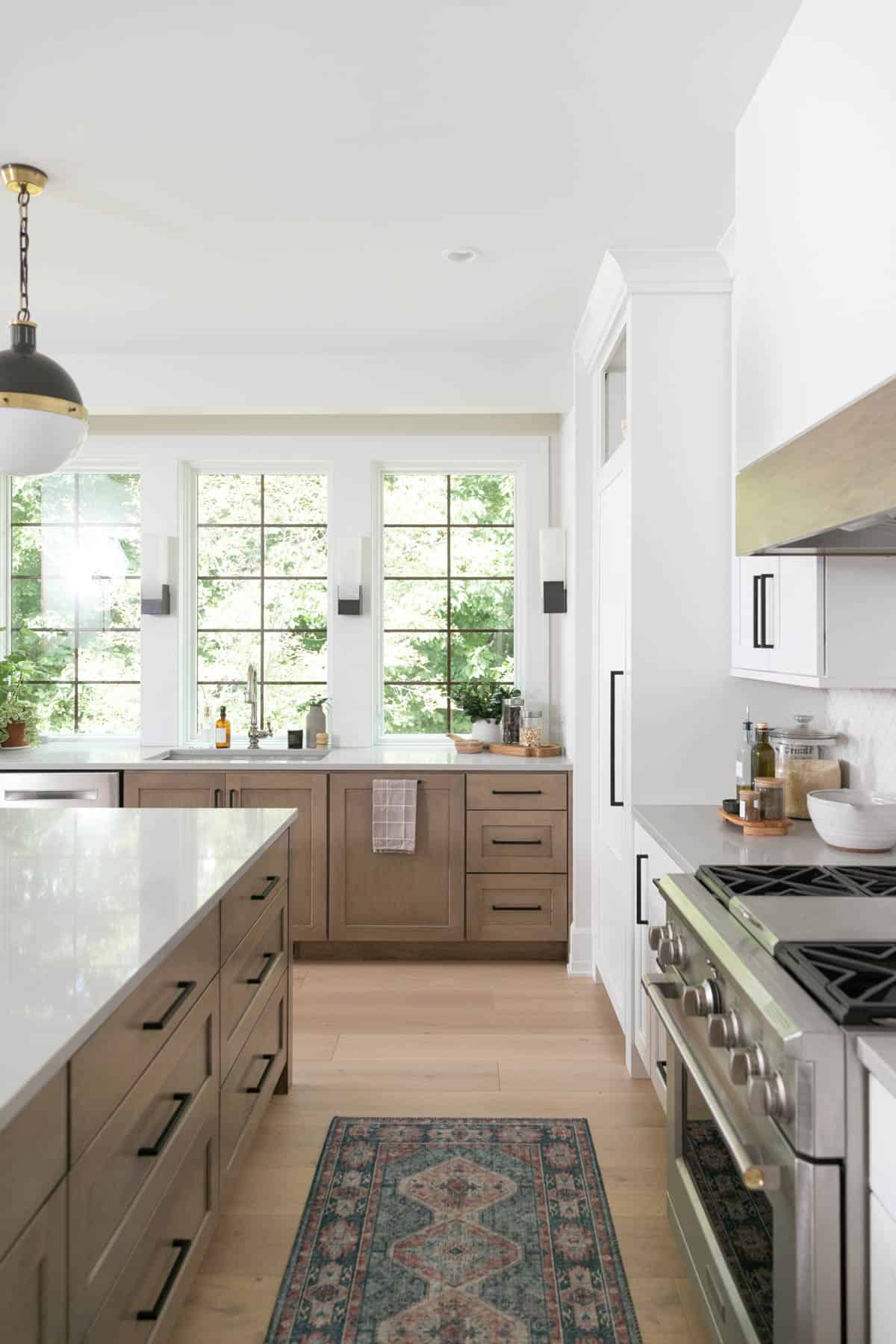 Featured image of Yumna's Kitchen showing stove, countertop, sink area
